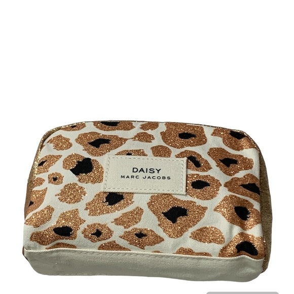 Marc Jacobs Handbags - Daisy by Marc Jacobs glitter leopard makeup bag
